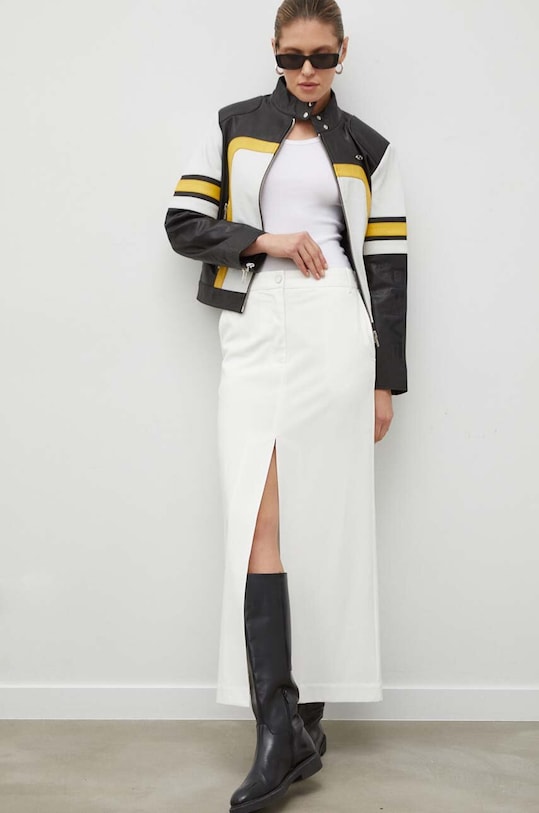 Remain spódnica casual beżowy 501016857