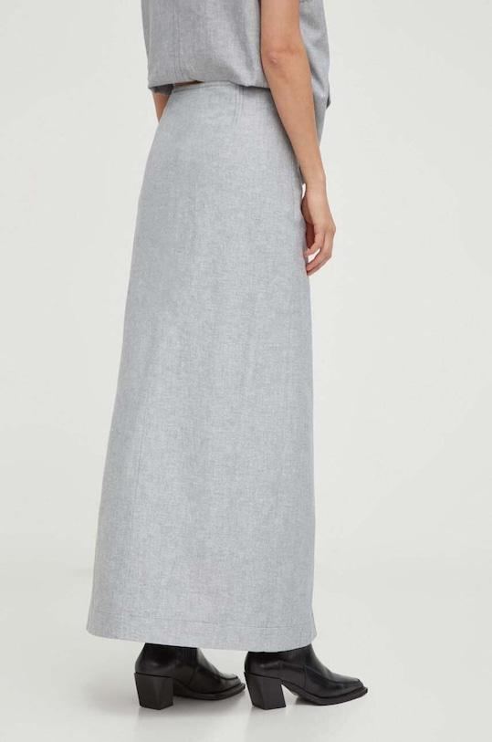 Odzież Remain spódnica lniana 501415515 szary