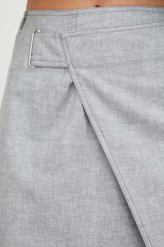 Remain spódnica lniana 501415515 szary