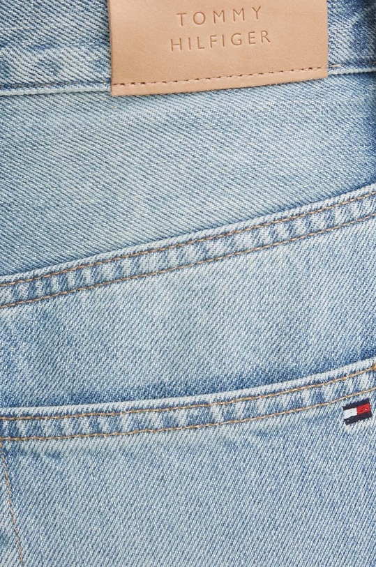 Tommy Hilfiger fustă din denim albastru WW0WW42882