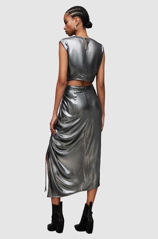 AllSaints fusta Carla gri WS058Z