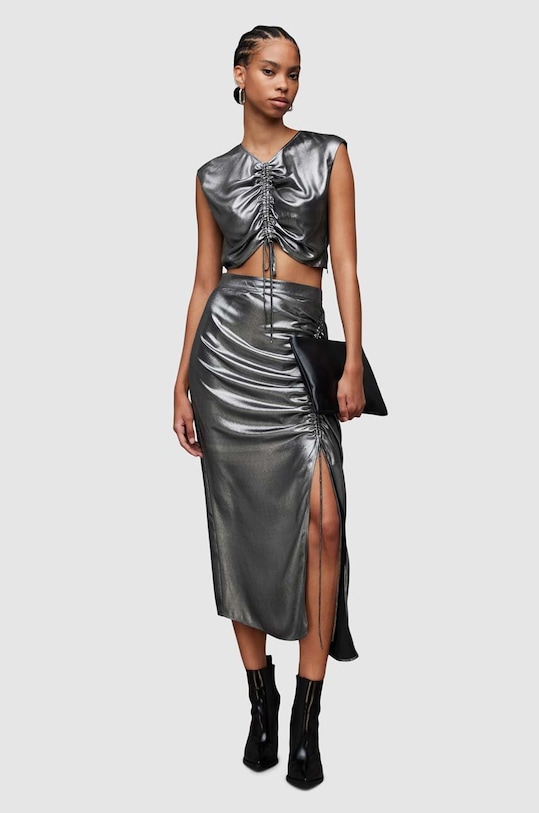 AllSaints fusta Carla WS058Z gri