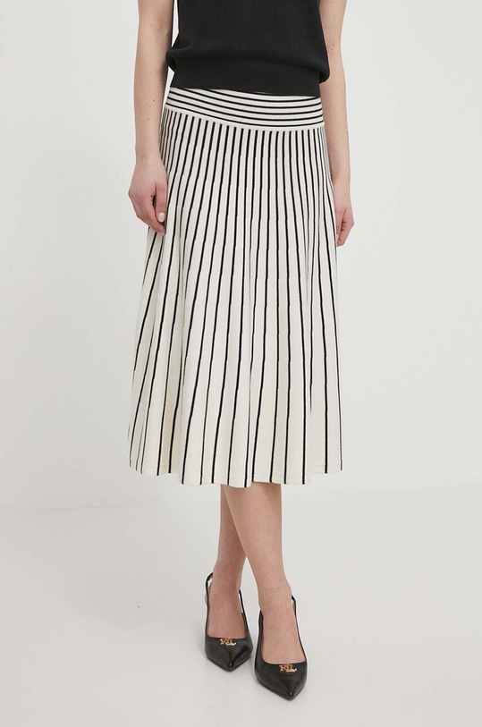 Lauren Ralph Lauren spódnica wzorzyste beżowy 200933090