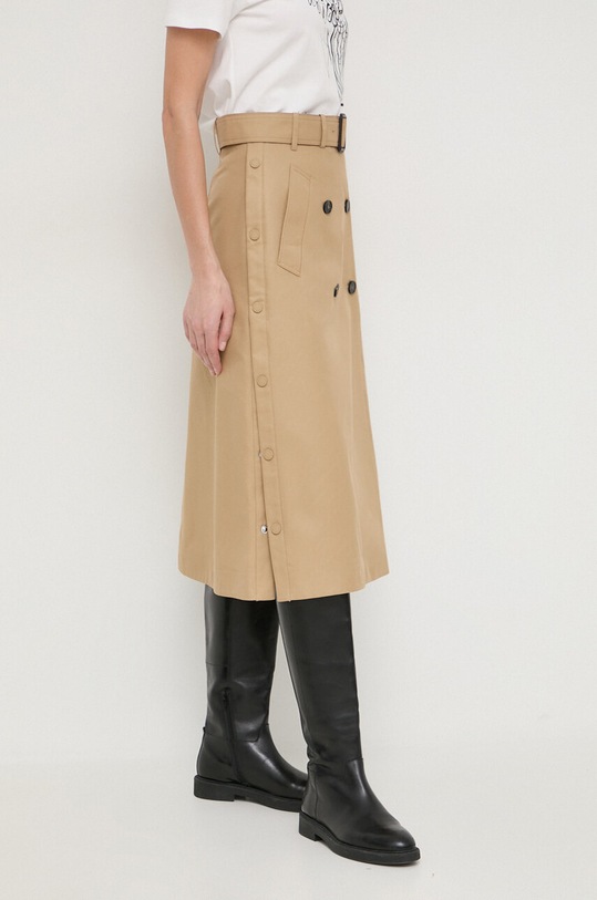 Weekend Max Mara spódnica casual beżowy 2415101011600