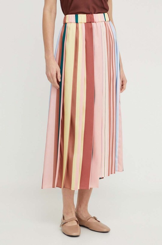 Weekend Max Mara fustă cu modele multicolor 2415101021600