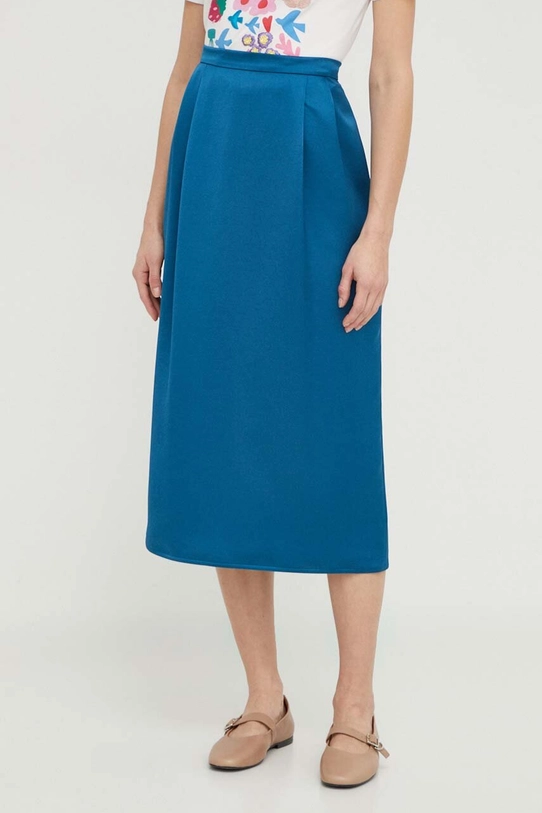 Suknja Weekend Max Mara midi plava 2415101041600