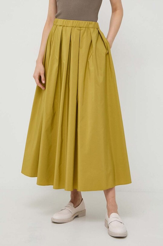 Weekend Max Mara szoknya sima zöld 2415101051600