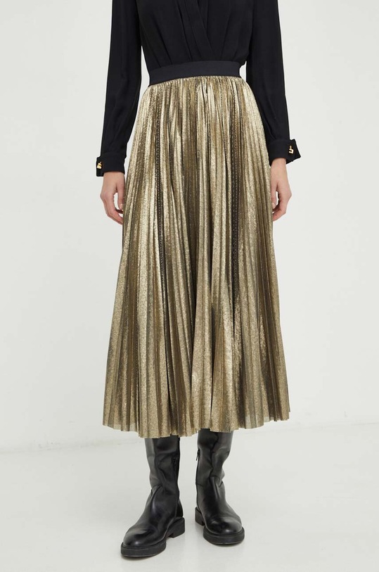Φούστα Weekend Max Mara 2415101061600 χρυσαφί SS24