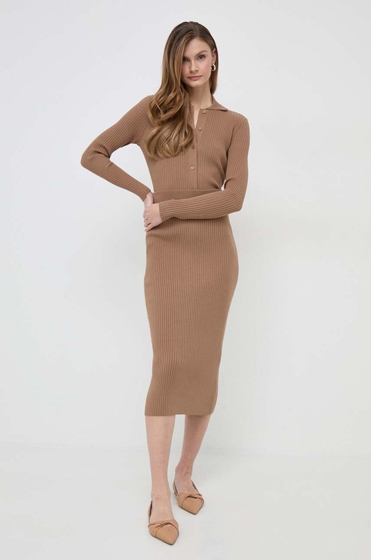 Sukňa Weekend Max Mara 2415301011600 hnedá SS24