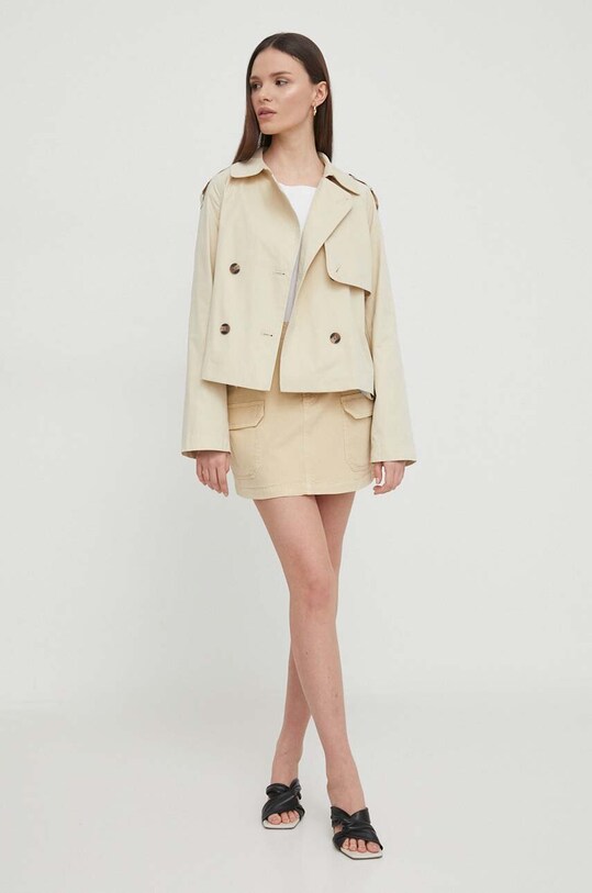 Pepe Jeans spódnica TARA PL901102 beżowy SS24