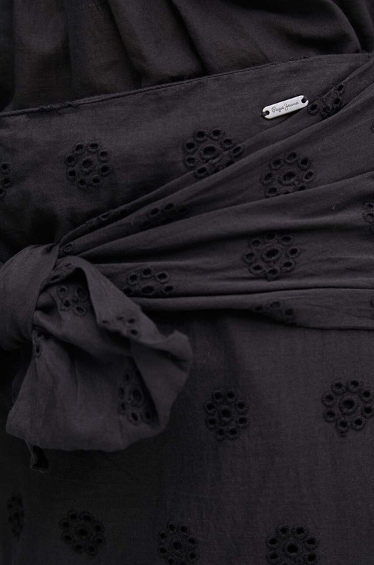 Бавовняна спідниця Pepe Jeans DARLENE чорний PL901105