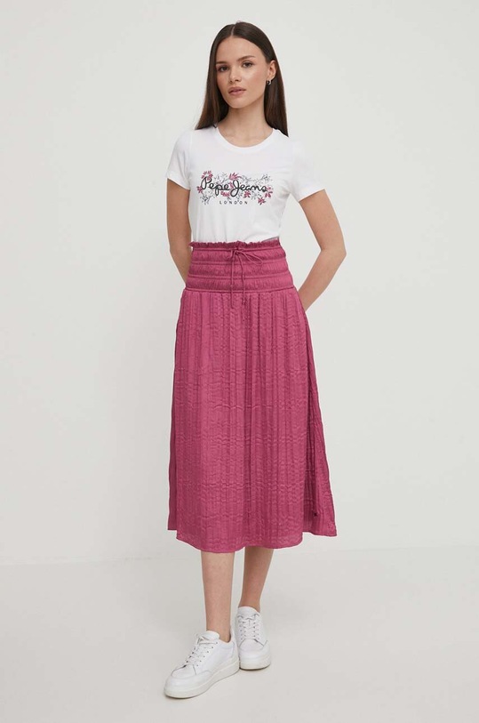Pepe Jeans spódnica DIVINE PL901110 różowy SS24