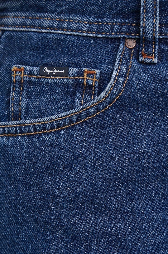 Pepe Jeans spódnica jeansowa MINI SKIRT MW granatowy PL901123HT2