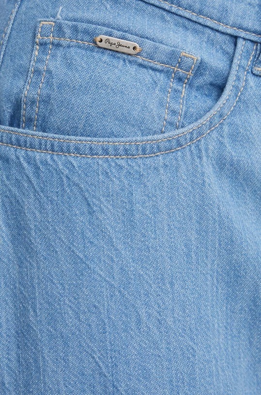 Pepe Jeans spódnica MAXI SKIRT HW DNM REG niebieski PL901131R