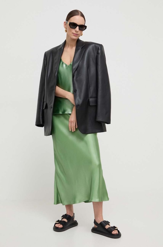 BOSS fustă 50512747 verde SS24