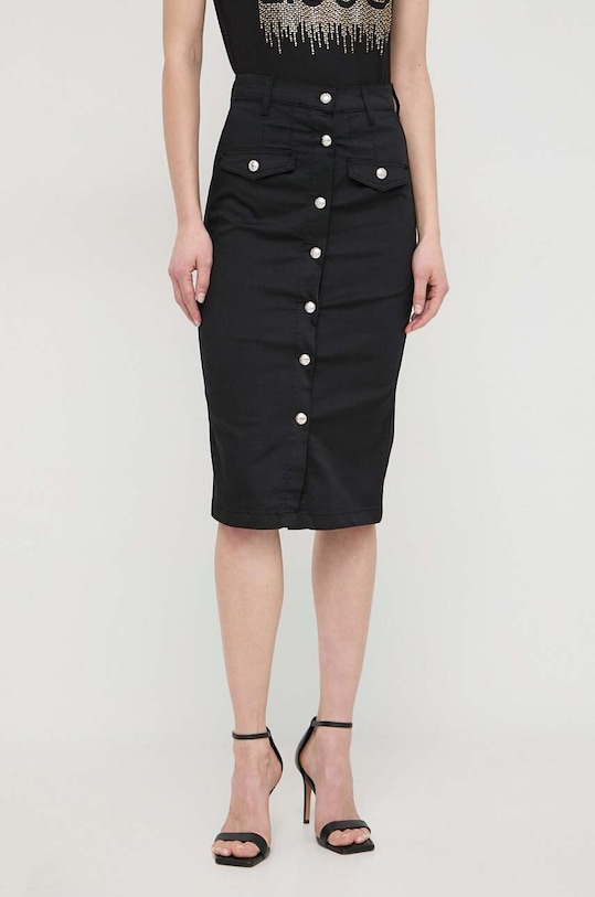 Liu Jo spódnica z elastanem czarny MA4293.T7144