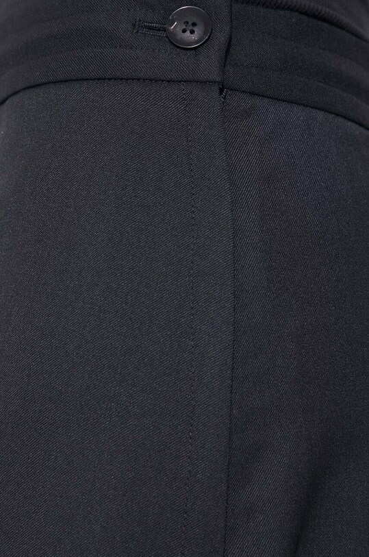Спідниця з домішкою вовни Y-3 Refined Woven IN4372 чорний