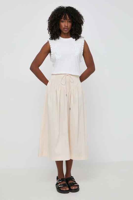 Pinko gonna 103452.A1TX beige SS24