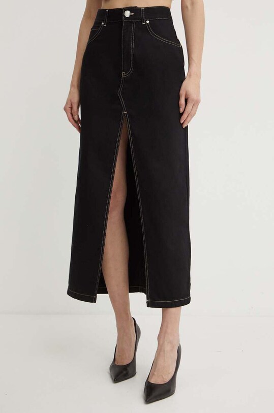 Джинсова спідниця Pinko casual чорний 103628.A1VD