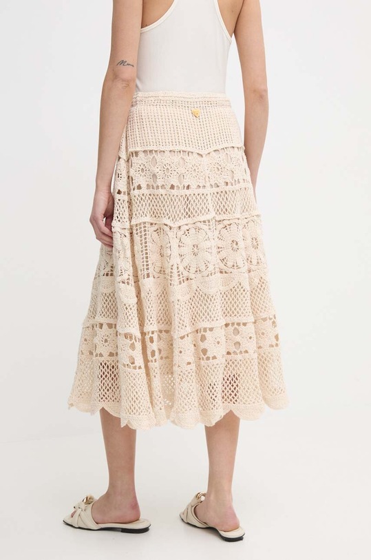 Дрехи Памучна пола Twinset 241LM2TBB бежов