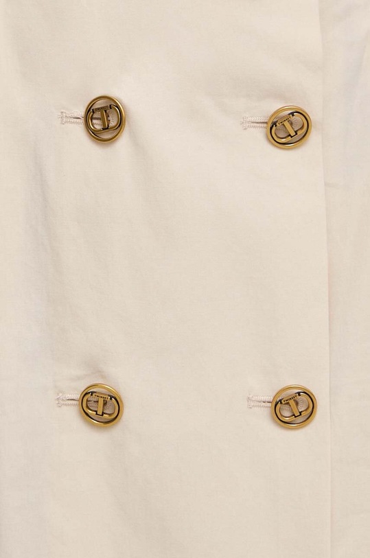 Twinset fusta din bumbac bej 241TT2055