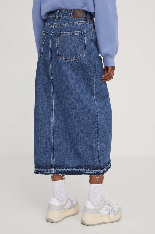Odzież Hollister Co. spódnica jeansowa KI343.4043.276 granatowy