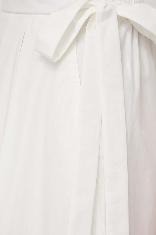 Weekend Max Mara spódnica bawełniana beżowy 2415101032600
