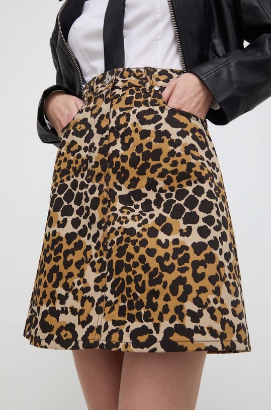 Weekend Max Mara pamut szoknya bézs 2415101072600