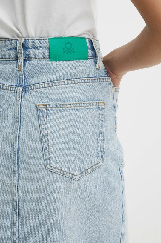 Τζιν φούστα United Colors of Benetton 46JTD003J μπλε