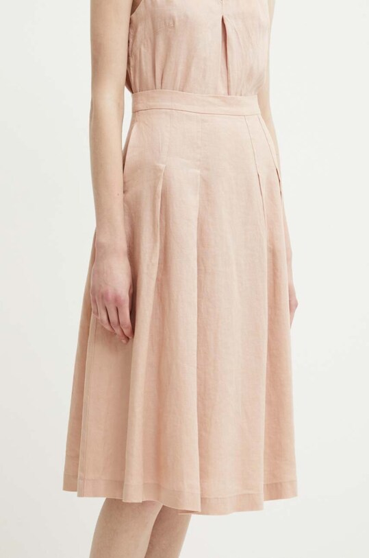 United Colors of Benetton fusta din in uni roz 4AGHD0039