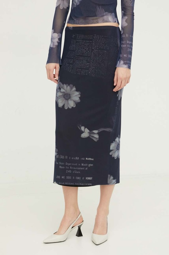 Спідниця Desigual 24SWFK01 темно-синій SS24