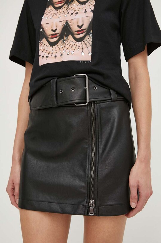 Sisley spódnica casual czarny 4WBDL001X