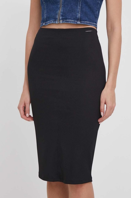 Φούστα Calvin Klein με ελαστάν μαύρο K20K206539
