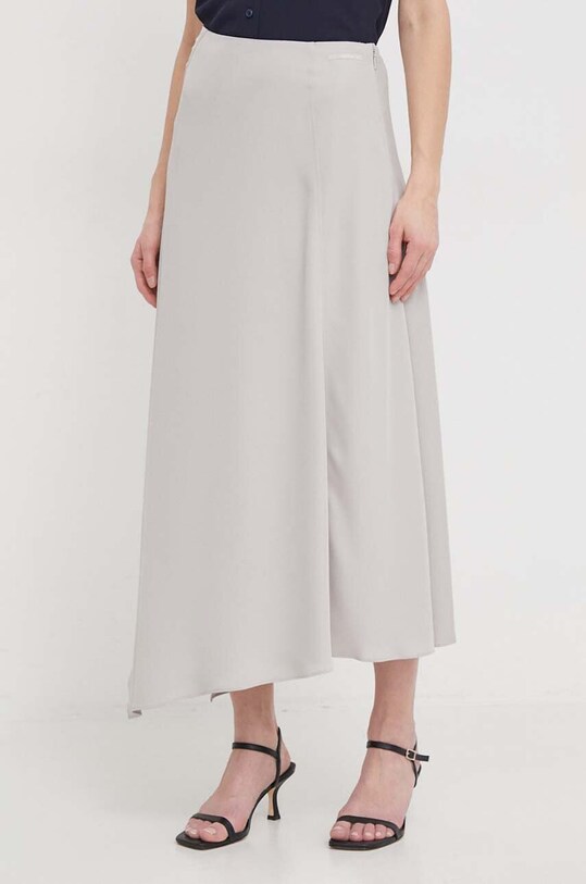 Calvin Klein fustă uni gri K20K206845
