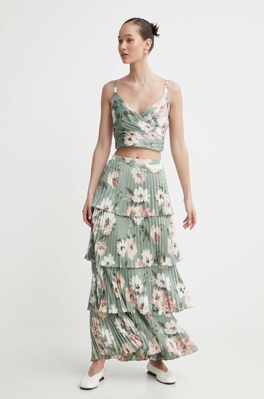 Abercrombie & Fitch spódnica KI143.4022.327 zielony SS24