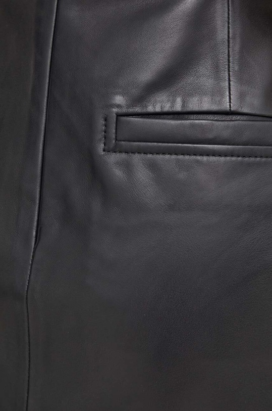 Marc O'Polo fusta de piele negru 401703577003
