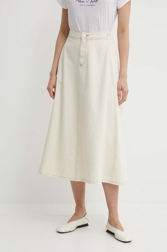 Rifľová sukňa Marc O'Polo rifľovina béžová 443918124045