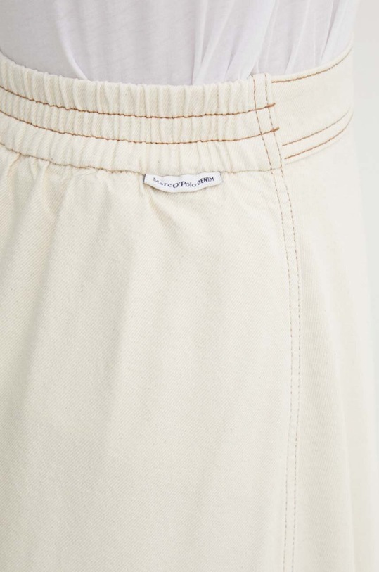 Rifľová sukňa Marc O'Polo béžová 443918124045