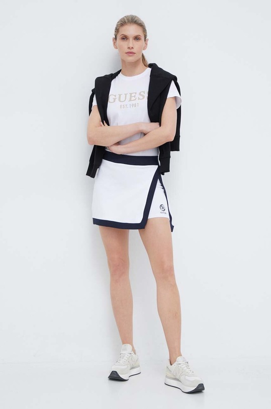 Guess spódnica HARPER V4GD00.KBP41 biały AW24