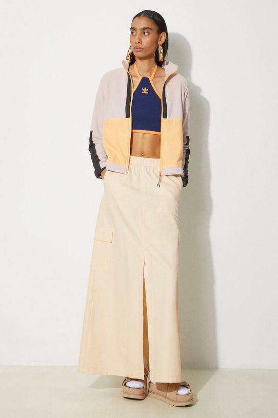 adidas Originals cotton skirt IU2677 beige SS24