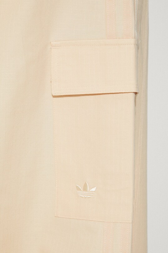 Памучна пола adidas Originals IU2677 бежов