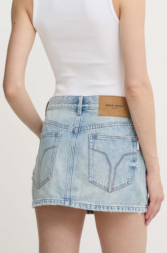 Odzież Miss Sixty spódnica jeansowa KJ3310 DENIM S/SKIRT 6L2KJ3310000 niebieski