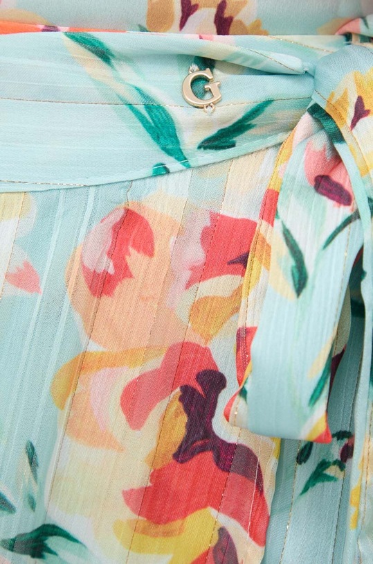 Ρούχα Φούστα Guess W4GD64.WG4D2 τιρκουάζ