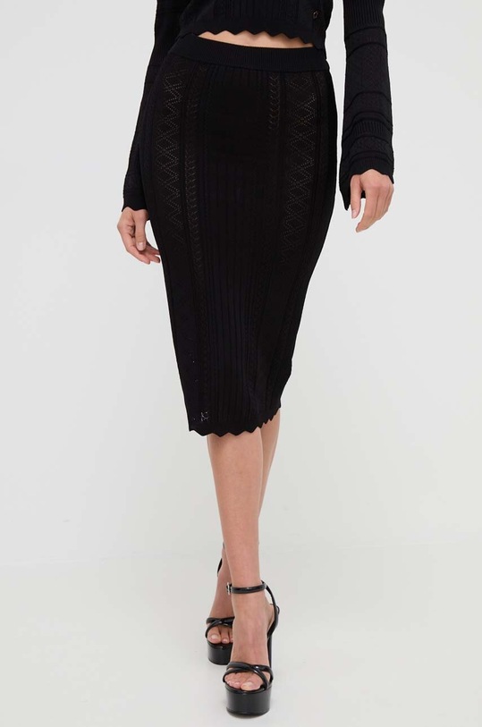 Φούστα Guess W4GD68.Z2U00 μαύρο SS24