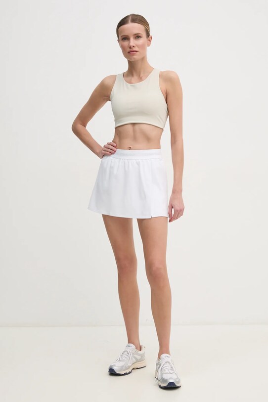 Sportovní sukně Calvin Klein Performance 00GWS4T901 bílá SS25
