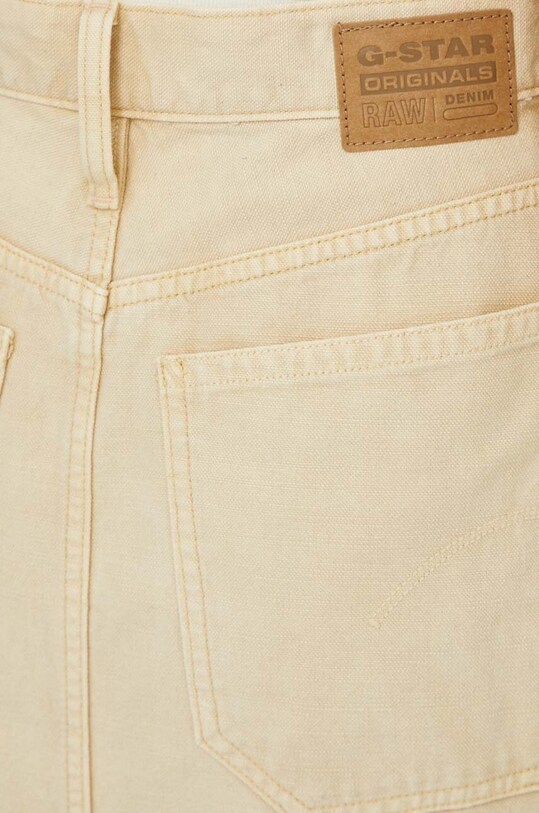 G-Star fustă din denim D24386.D491 bej