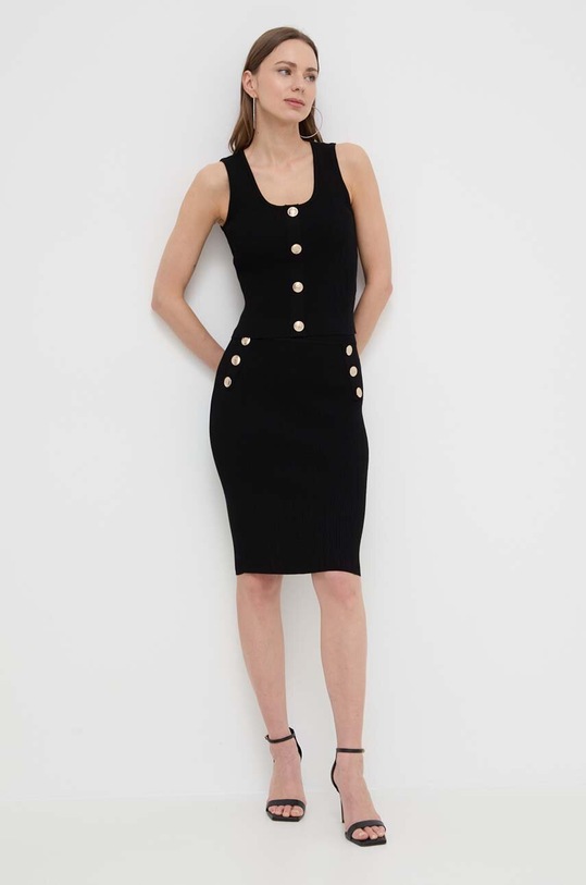 Marciano Guess spódnica ANDROMEDA z elastanem czarny 4GGD00.5810Z