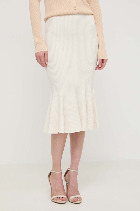 Marciano Guess spódnica YOHANA z elastanem beżowy 4GGD06.5634Z