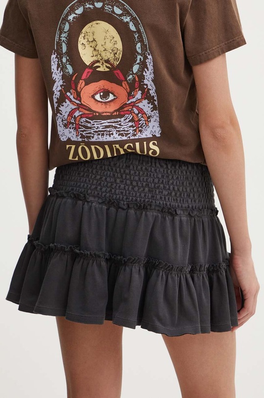 Oblečenie Bavlnená sukňa Superdry W7210319A.02A sivá