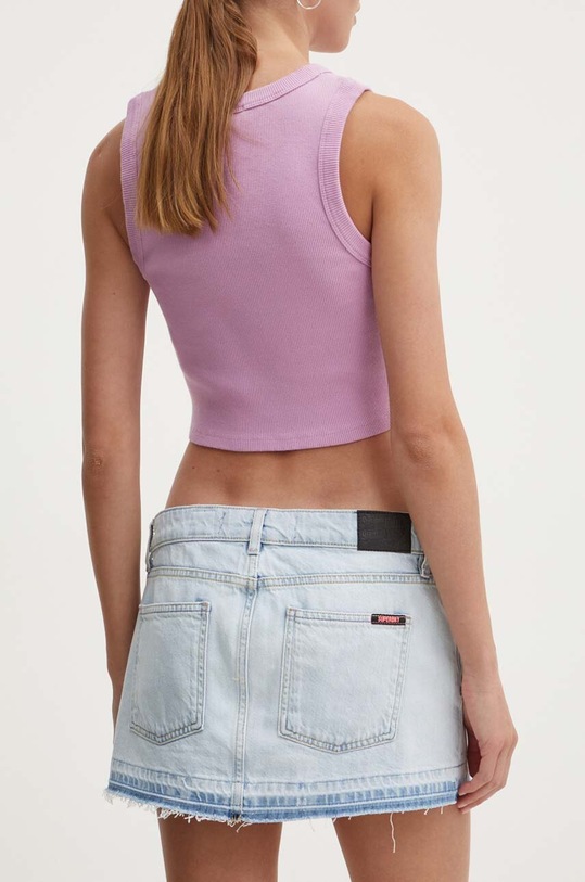 Одежда Джинсовая юбка Superdry W7210317A.2LB голубой